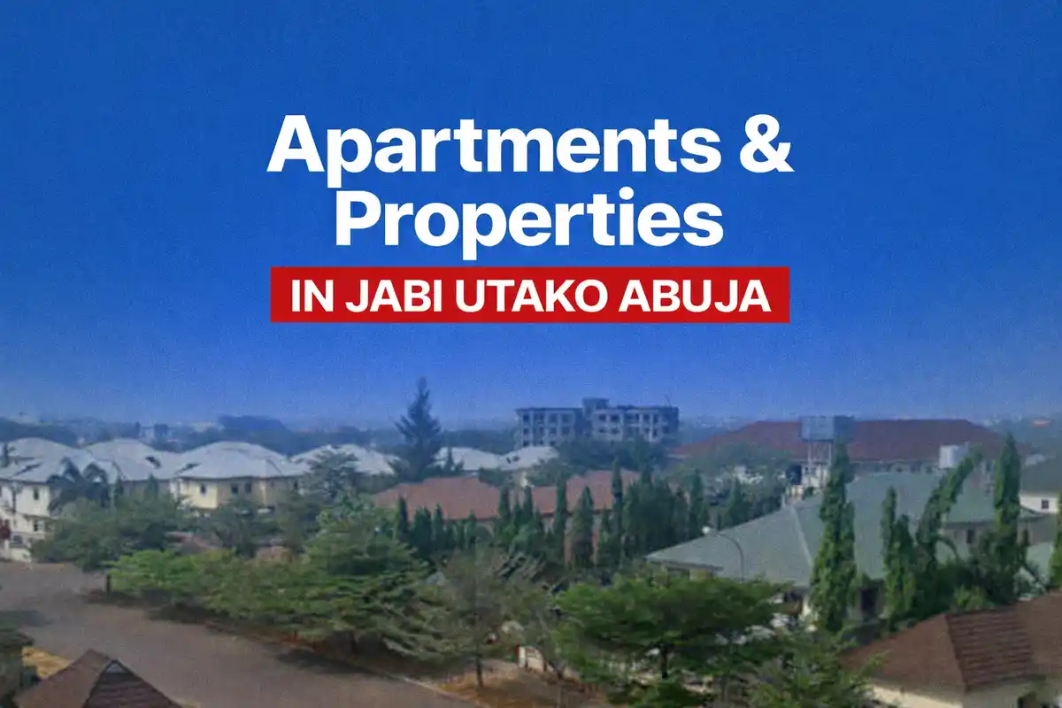 Vacant Apartment and Properties in Jabi & Utako Abuja