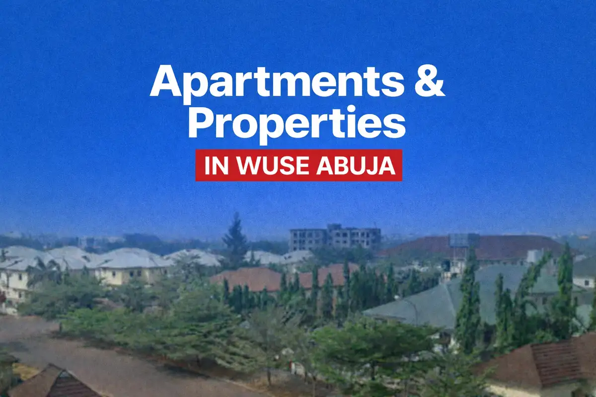Vacant Apartments and Properties in Wuse Abuja For Rent and For Sale