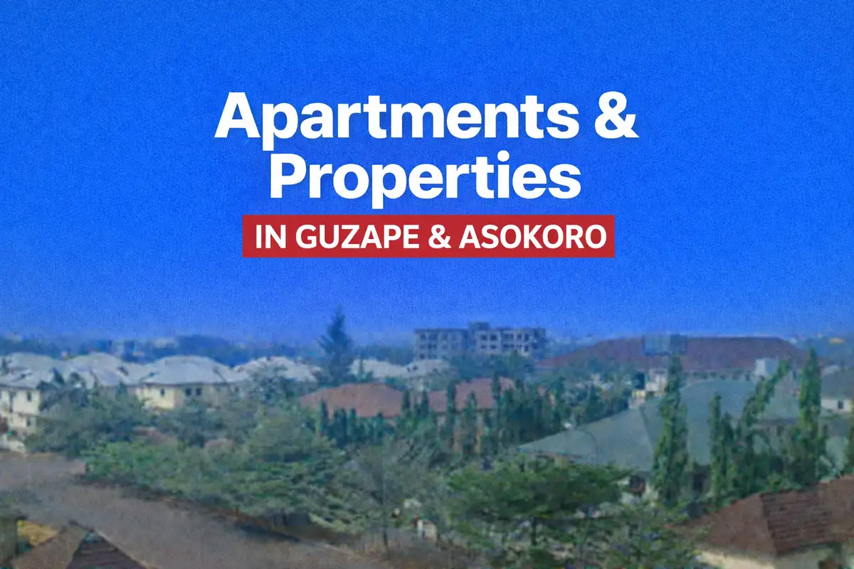 Vacant Apartments and Properties For Rent and For Sale in Guzape & Asokoro Abuja