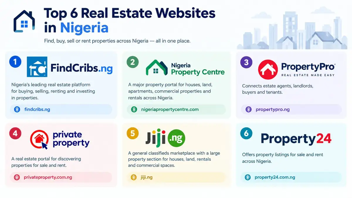 Real Estate Websites in Nigeria: Best Websites to Find Property