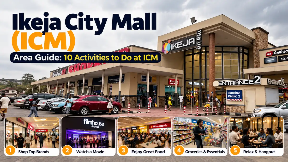 Ikeja City Mall (ICM); Area Guide, 10 activities to do at ICM | Mainland vibes