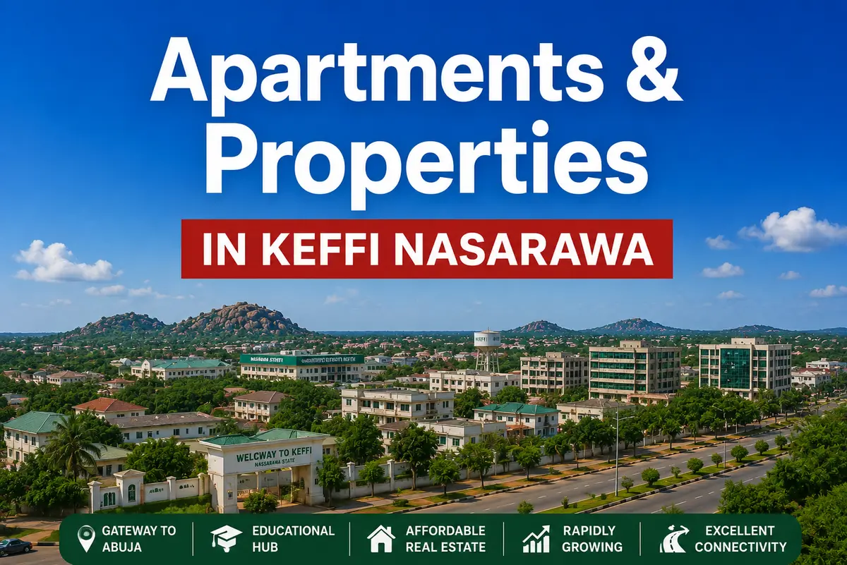 Vacant Houses and Apartments in Keffi Nasarawa for rent and for sale