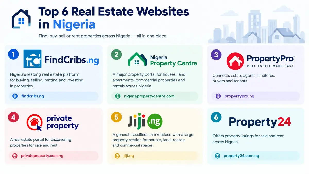 Real Estate Websites in Nigeria: Best Websites to Find Property